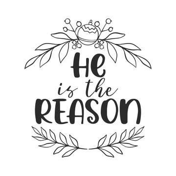 Christmas Sign Design. Christmas vector ink illustration. Creative typography for Holiday greeting cards, banner, decoration.
