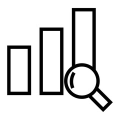Poster - Analytics vector icon