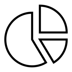 Poster - Chart vector icon