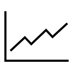 Poster - Chart vector icon