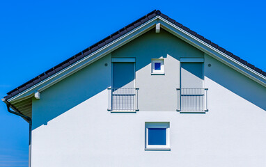 Poster - facade of a house in austria