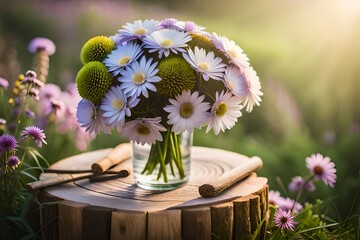 Wall Mural - bouquet of flowers