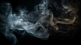 Fototapeta Abstrakcje - smoke on dark background