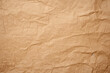 Die Textur von braunem Papier zerknittert - Hintergrund für verschiedene Zwecke