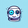 A delightful image of a chatbot icon, designed to appear approachable and friendly, symbolizing seamless user engagement and assistance. Generative AI.