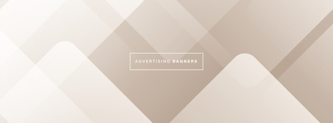 banner background advertising. gradation white and cream. colorful. memphis abstract eps 10