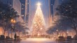 ロックフェラーセンター クリスマスツリー