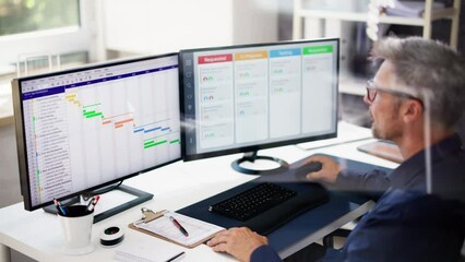 Poster - Business Schedule Calendar