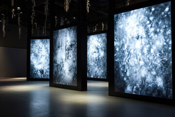 ethereal narratives fashioned from stardust and celestial light, moments frozen in time