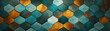 Abstract minimal business background. Modern design, hexagon pattern wallpaper. Generative AI