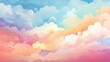 © Michael - Abstract Pastel Colors Cloud Background