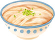 Watercolor Japanese Noodle Somen