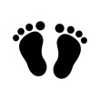 © Юлия Еремина - footprints, foot baby legs vector illustration