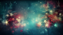 Christmas And End Of Year Party Background