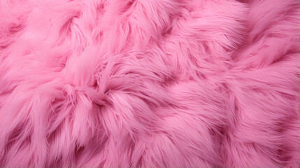pink fluffy fur