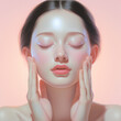 © Rom - 美容をイメージした美肌の女性