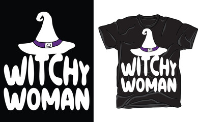 Witchy woman shirt, Halloween t-shirt, funny Halloween witchy woman graphic tee, Halloween party shirt