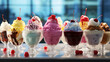 A DIY ice cream sundae bar offers endless combinations of sweet indulgence