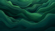 Abstract organic nature green swirl lines as wallpaper background illustration

