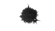 Black colour inks drop for composition .Ink splatter Editing effect.