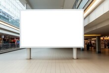 Advertising Banner Space Mockup. Generate Ai