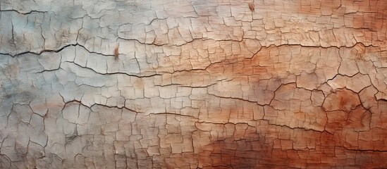 Wall Mural - The barks surface has a distinct texture isolated pastel background Copy space