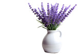 Fototapeta Lawenda - lavender in vase