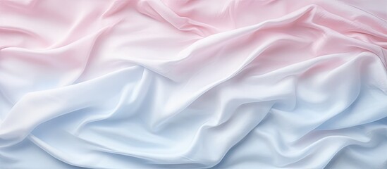 Leinwandbilder - laundry soap foam in a isolated pastel background Copy space texture
