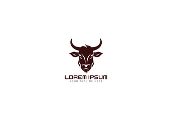 Poster - Bull horn logo and symbols template icon vector