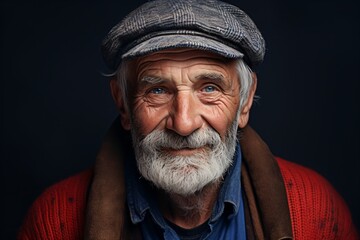 Wall Mural - Portrait photography of an old man