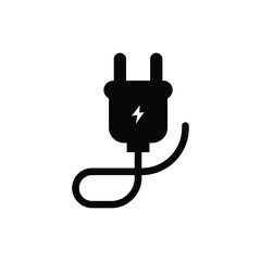 Poster - Ac plug logo icon