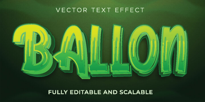 text effect bubble, text effect ilustration, text effect ilustration 