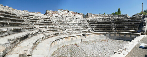 Wall Mural - Seats of odeon Boulouterion in Aphrodisias