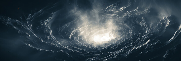 Wall Mural - space galaxy background. panoramic view