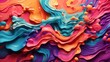 colorful background pictures Ready gradient design with fluid shapes ai generated 