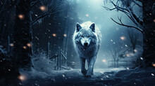 Wolf In The Night;.