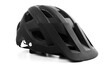 Black Bicycle helmet on white background