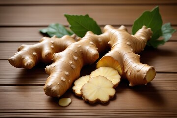 Sticker - close up of ginger root