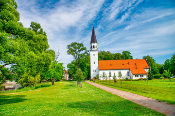 Poster - A church in Sigulda, Latvia