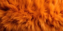 An Orange Fur Background Texture Featuring Natures Fluffy And Colorful Wool
