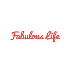 Poster - ''Fabulous life'' Quote Illustration