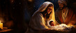 © Fox Bread - Nativity scene with the holy family in African style