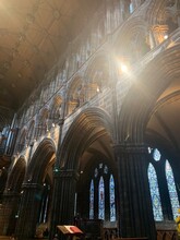 Glasgow Cathedral Interior - Glasgow, Scotland, UK

