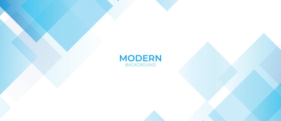 Poster - White Blue background with abstract graphic elements for presentation background design. Blue Geometric Background Abstract.
