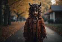 Dark Fantasy: Devilish Child Monster