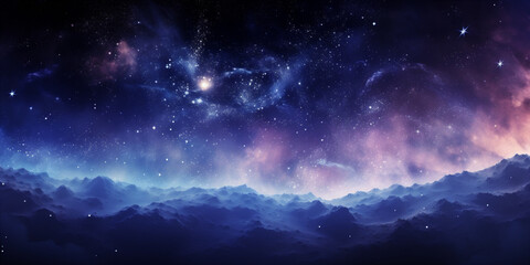 Wall Mural - galaxy made up of billions of stars.