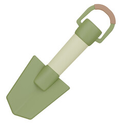 Shovel 3D Icon