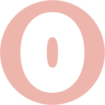 Number 0 Svg Vector Round Circle
