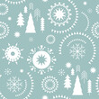 Seamless Christmas pattern	

