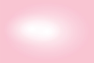 Wall Mural - soft light pink gradient background for breast cancer awareness month, vector illustration design